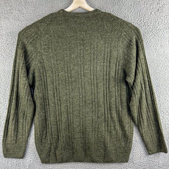 Geoffrey Beene Sweater Mens 2XL NEW Green Super Soft Casual‎ Golf Office NWT $65 - Picture 8 of 13
